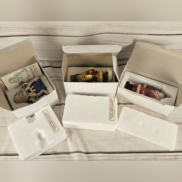 Lenox The Collectors Treasury of Santas Chrismas Holiday Set Nutcracker & Santas - Picture 12 of 12